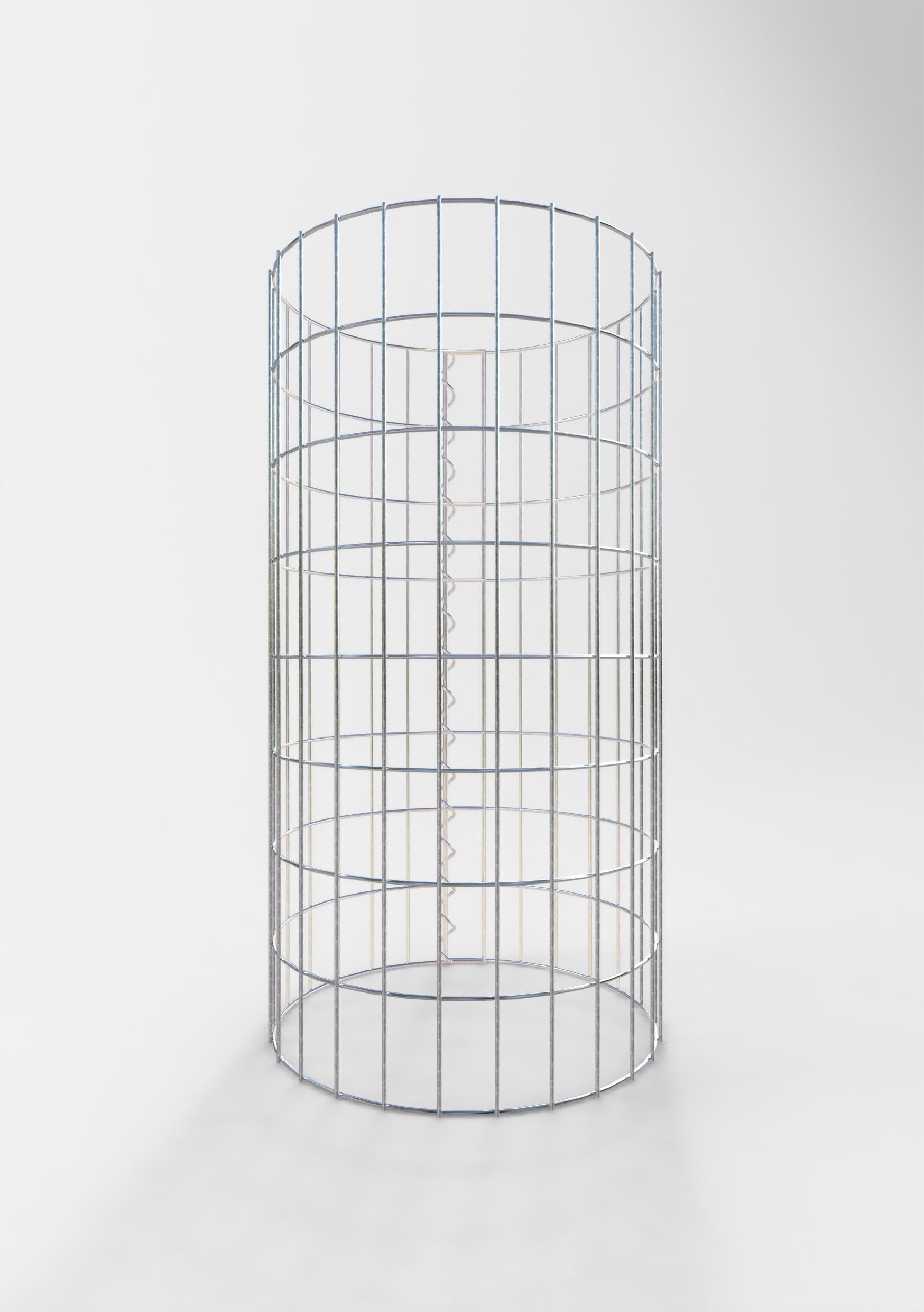 Columna de gaviones diámetro 42 cm, MW 5 x 10 cm redonda