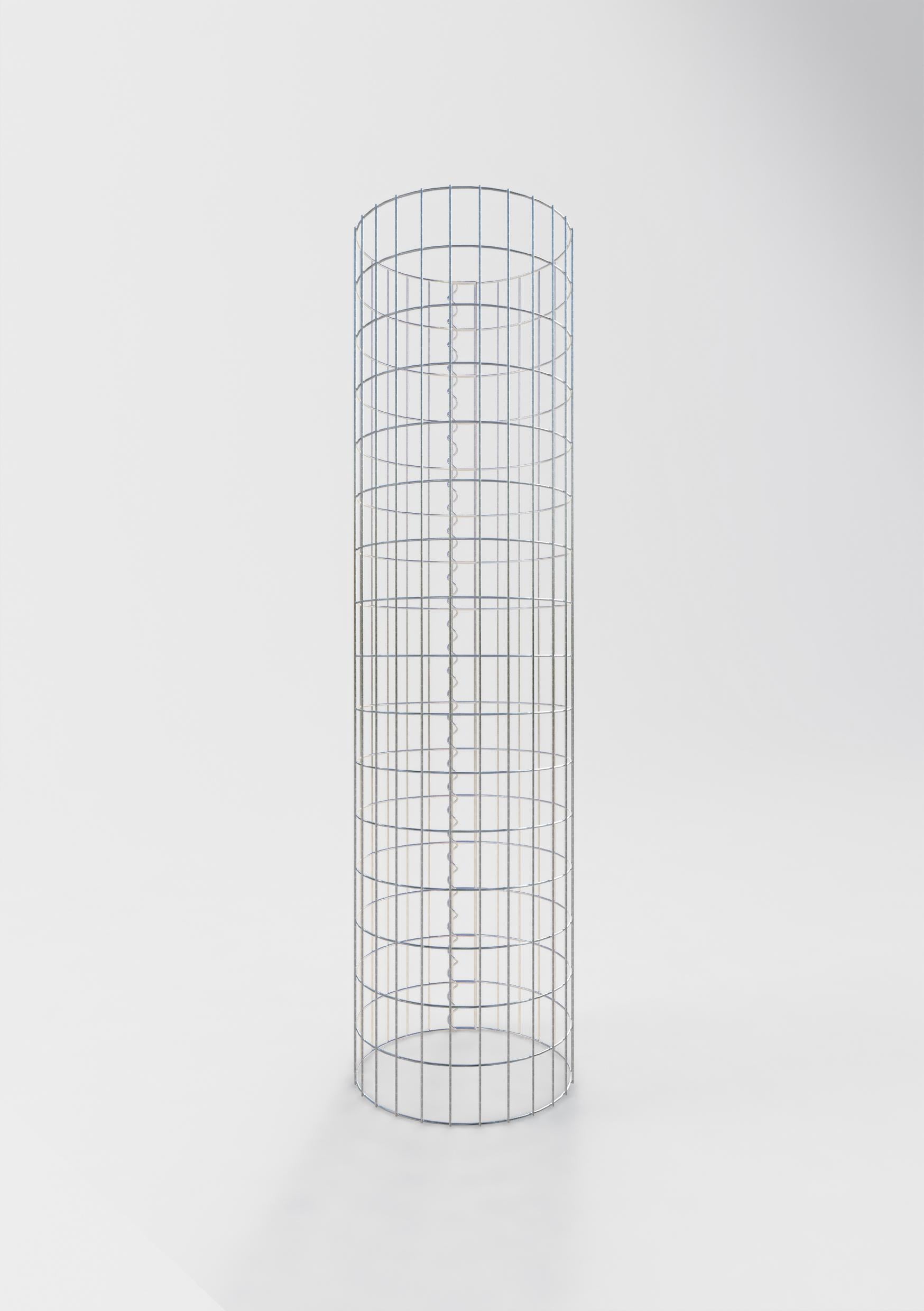 Columna de gaviones diámetro 42 cm, MW 5 x 10 cm redonda