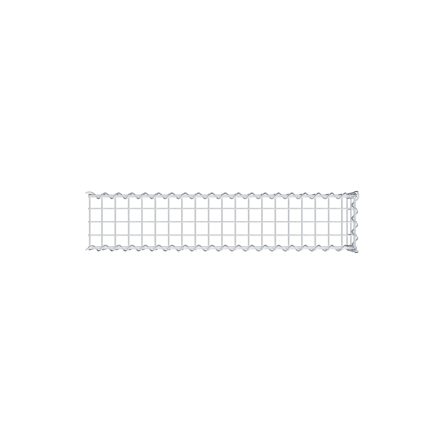 Grown-on gabion type 4 100 cm x 20 cm x 20 cm (L x H x D), mesh size 5 cm x 10 cm, spiral