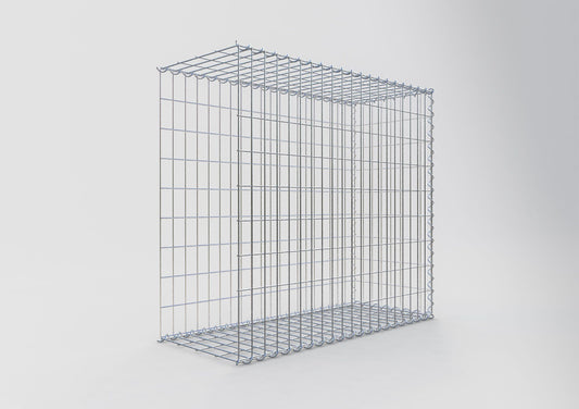 Gavión complementario tipo 2 100 cm x 90 cm x 40 cm (L x A x P), luz de malla 5 cm x 10 cm, en espiral