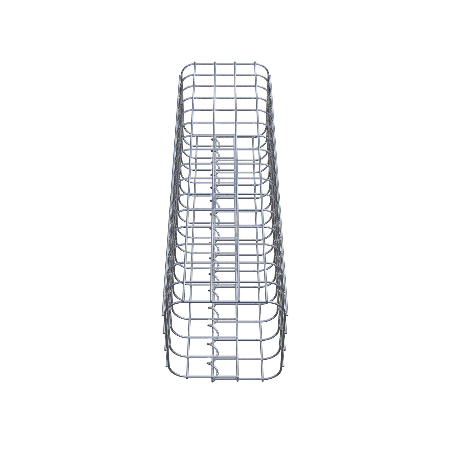 Gabionpelare, kvadrat 22 cm x 22 cm, 80 cm hög, MW 5 cm x 5 cm