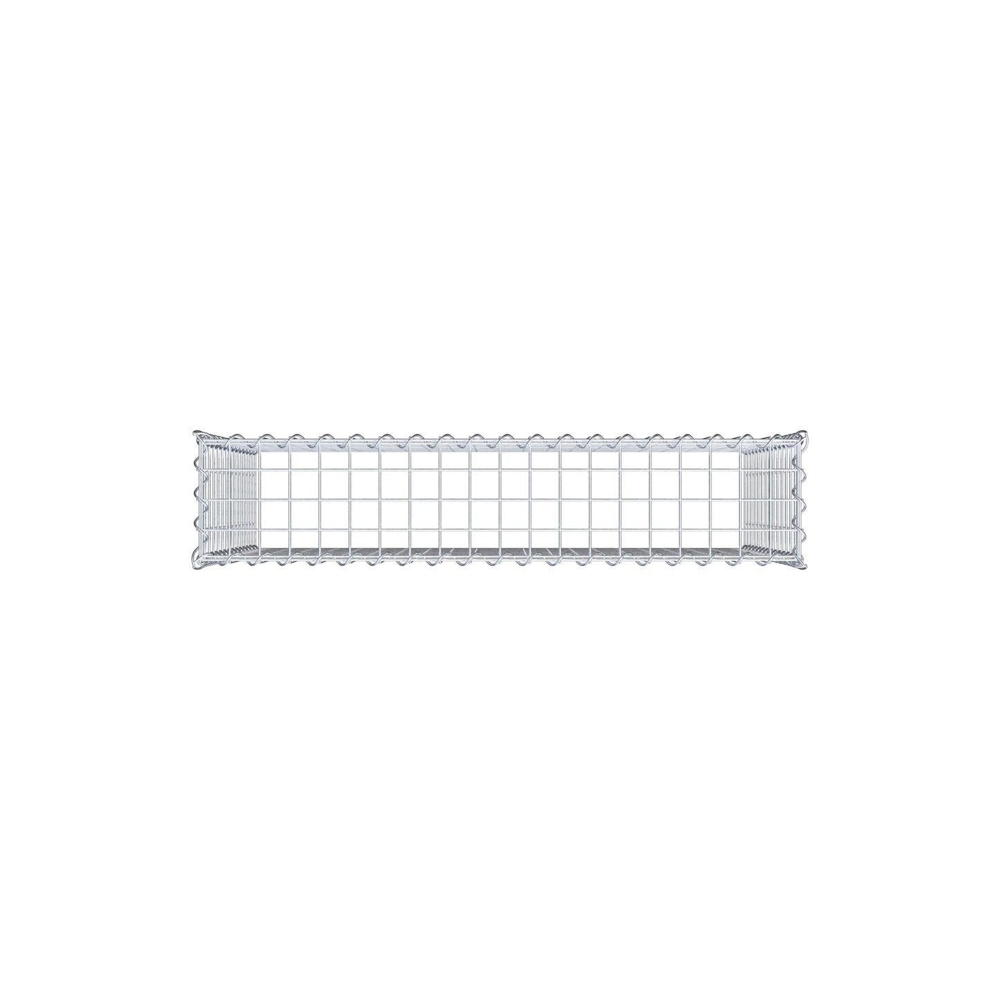 Gavión complementario tipo 3 100 cm x 70 cm x 20 cm (L x A x P), malla 5 cm x 5 cm, espiral