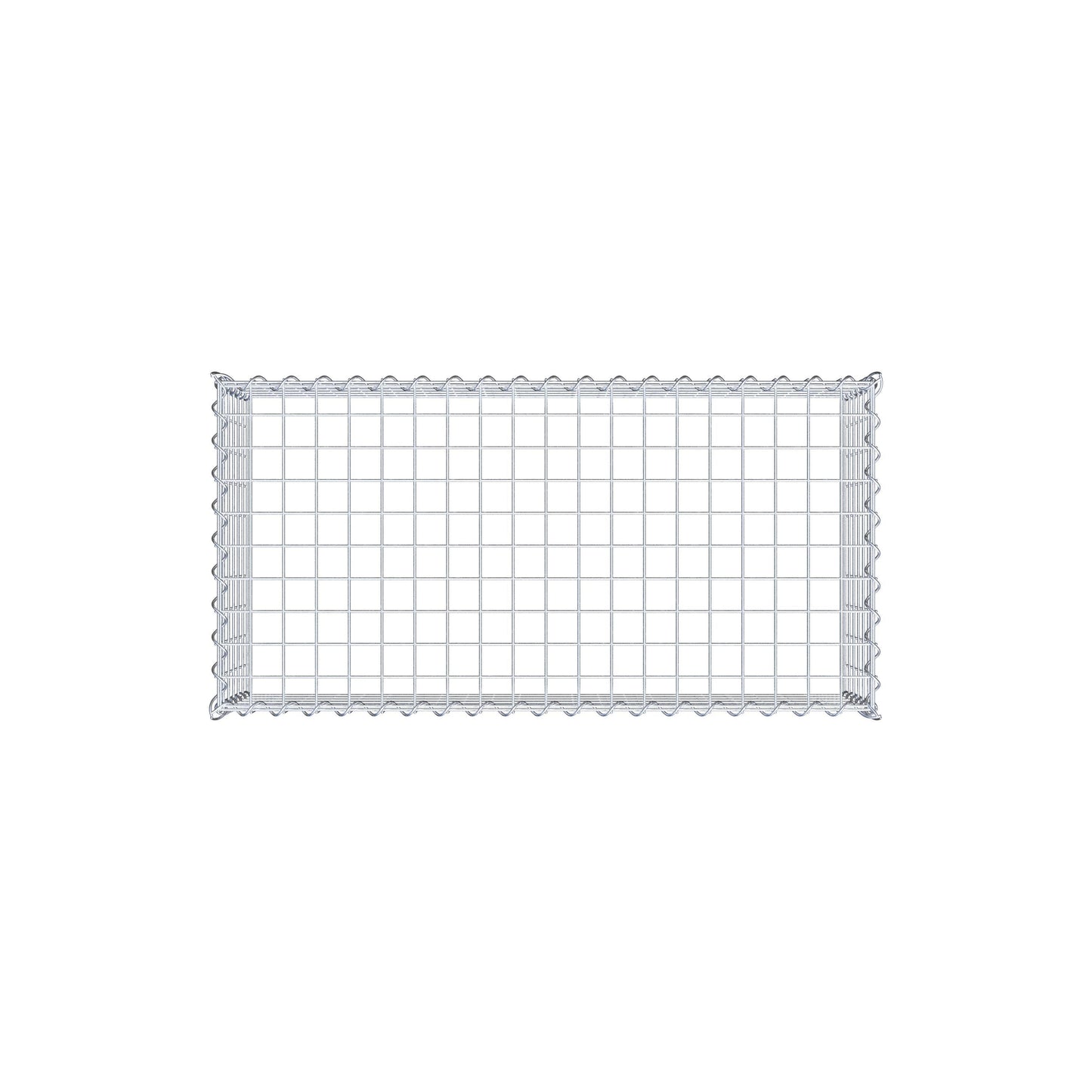 Gavión complementario tipo 3 100 cm x 30 cm x 50 cm (L x A x P), malla 5 cm x 5 cm, espiral