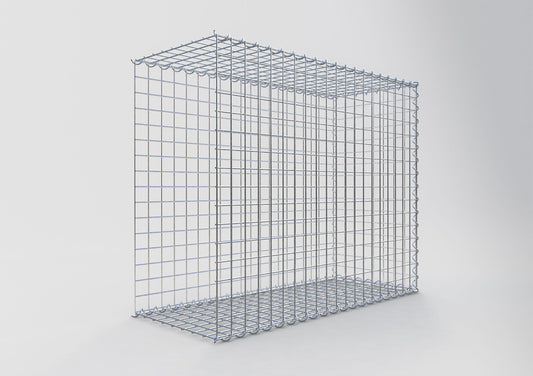 Add-on schanskorf type 2 100 cm x 80 cm x 40 cm (L x H x D), maaswijdte 5 cm x 5 cm, spiraalvormig