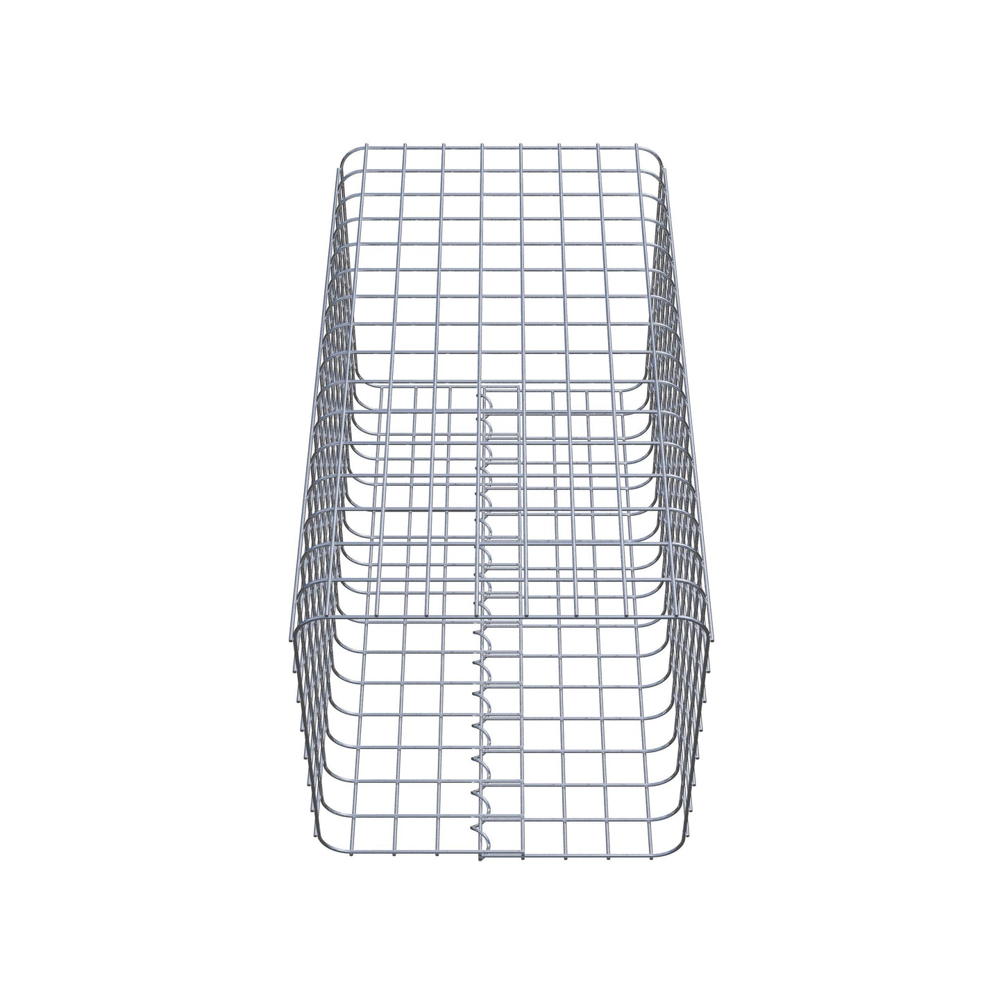 Gabionensäule eckig 42 cm x 42 cm, 80 cm Höhe, MW 5 cm x 5 cm