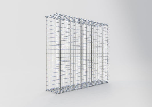 Gavión complementario tipo 2 100 cm x 90 cm x 20 cm (L x A x P), malla 5 cm x 5 cm, espiral