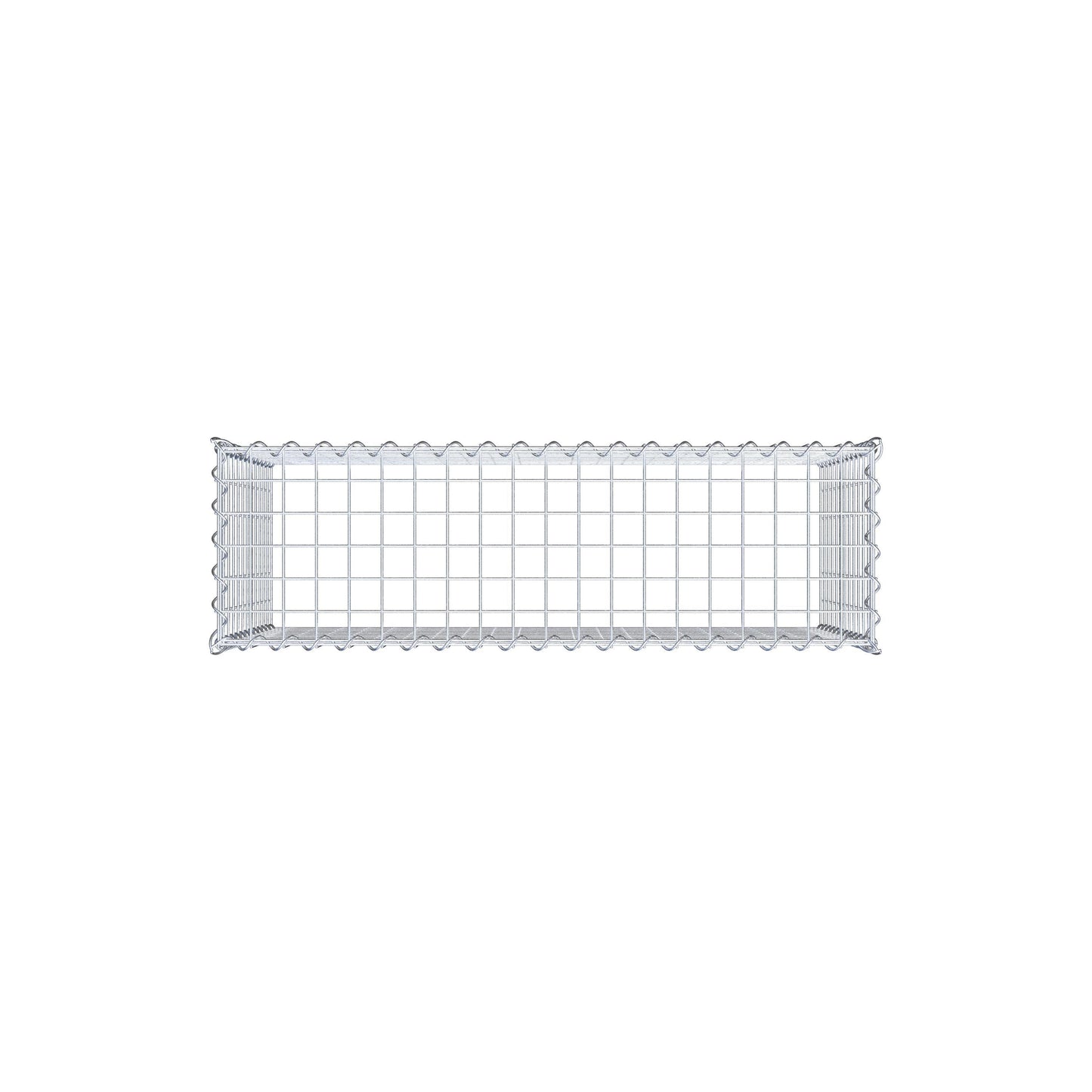 Gabion rapporté type 3 100 cm x 60 cm x 30 cm (L x H x P), mailles 5 cm x 5 cm, spirale