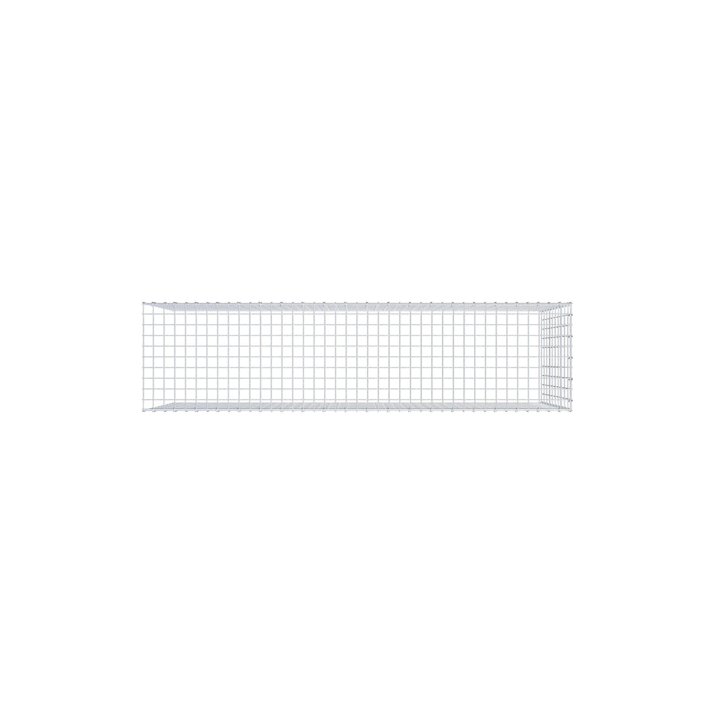 Anbaugabione Typ 4 200 cm x 100 cm x 50 cm (L x H x T), Maschenweite 5 cm x 10 cm, C-Ring