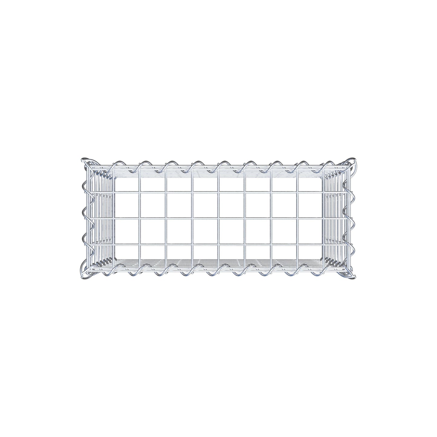 Gavión adicional tipo 3 50 cm x 40 cm x 20 cm (L x A x P), malla 5 cm x 5 cm, en espiral