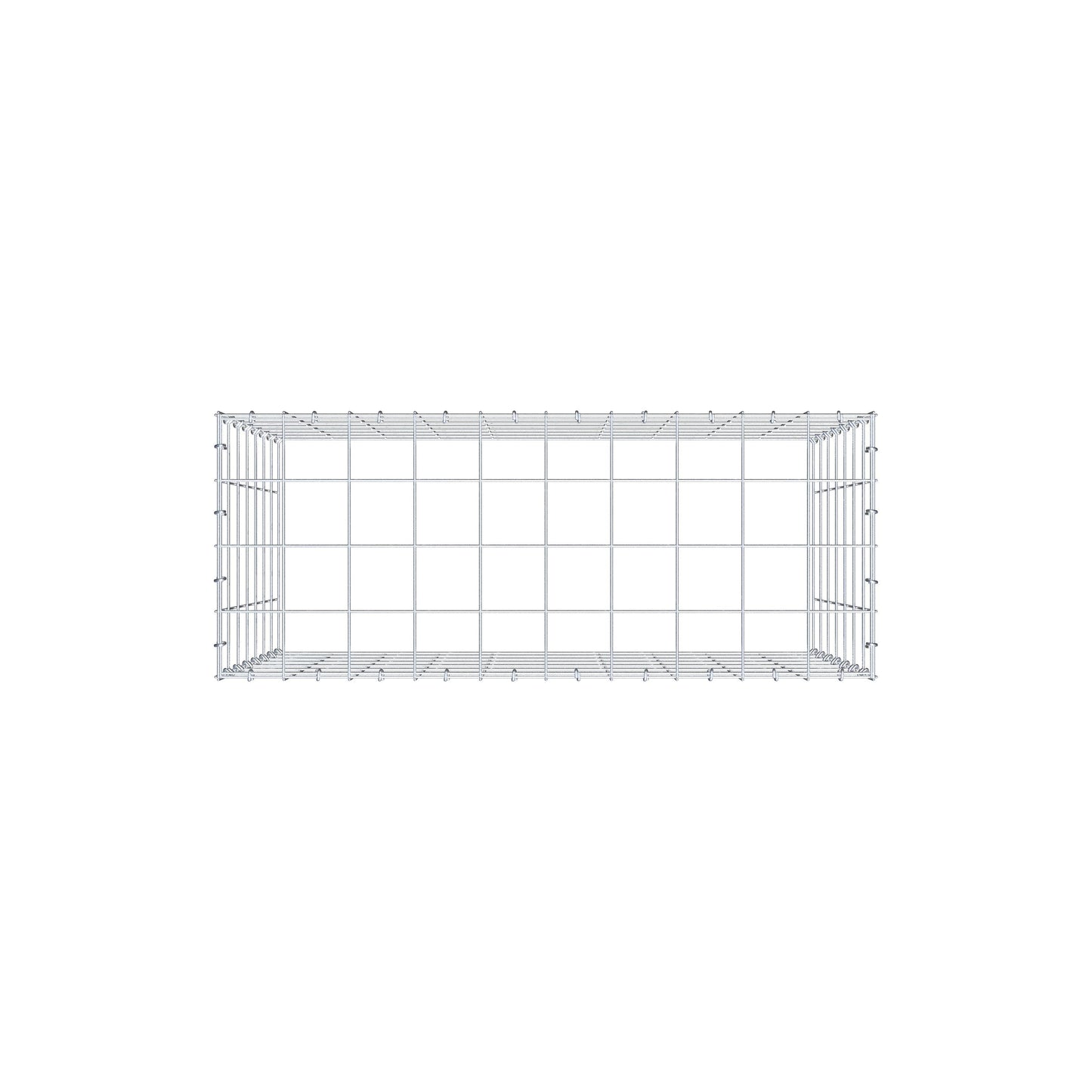Tilläggspåle typ 3 100 cm x 70 cm x 40 cm (L x H x D), maskstorlek 10 cm x 10 cm, C-ring