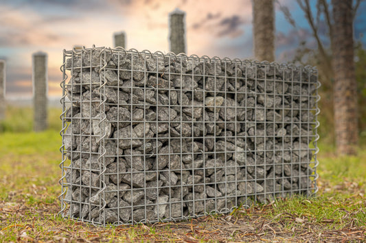 Die einfache Kunst der Gabionenmontage – Verbindung mit Spiralen