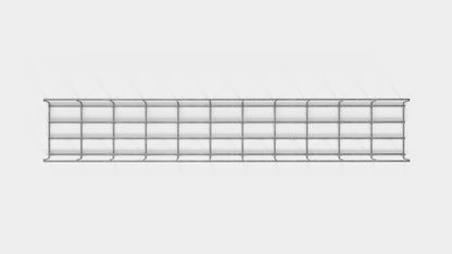 Spaljé Höjd 110 cm, djup 5 cm, maskstorlek 5 x 10 cm