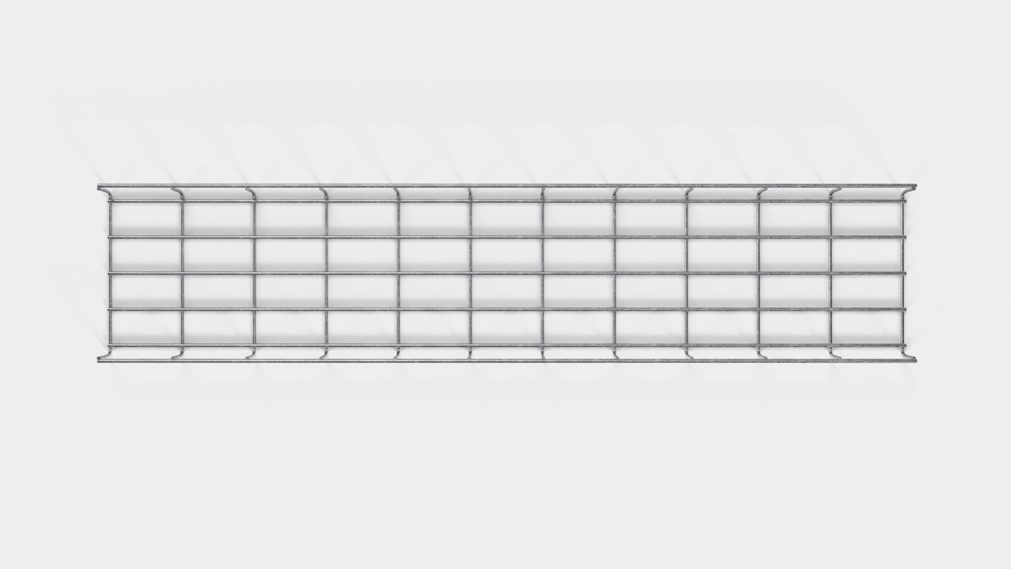 Spaljé Höjd 110 cm, djup 5 cm, maskstorlek 5 x 10 cm