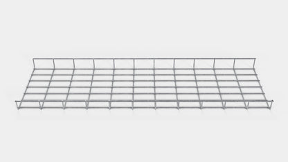 Kabelkanal höjd 110 cm, djup 5 cm, maskstorlek 5 x 10 cm