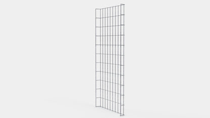 Kabelkanal höjd 110 cm, djup 5 cm, maskstorlek 5 x 10 cm