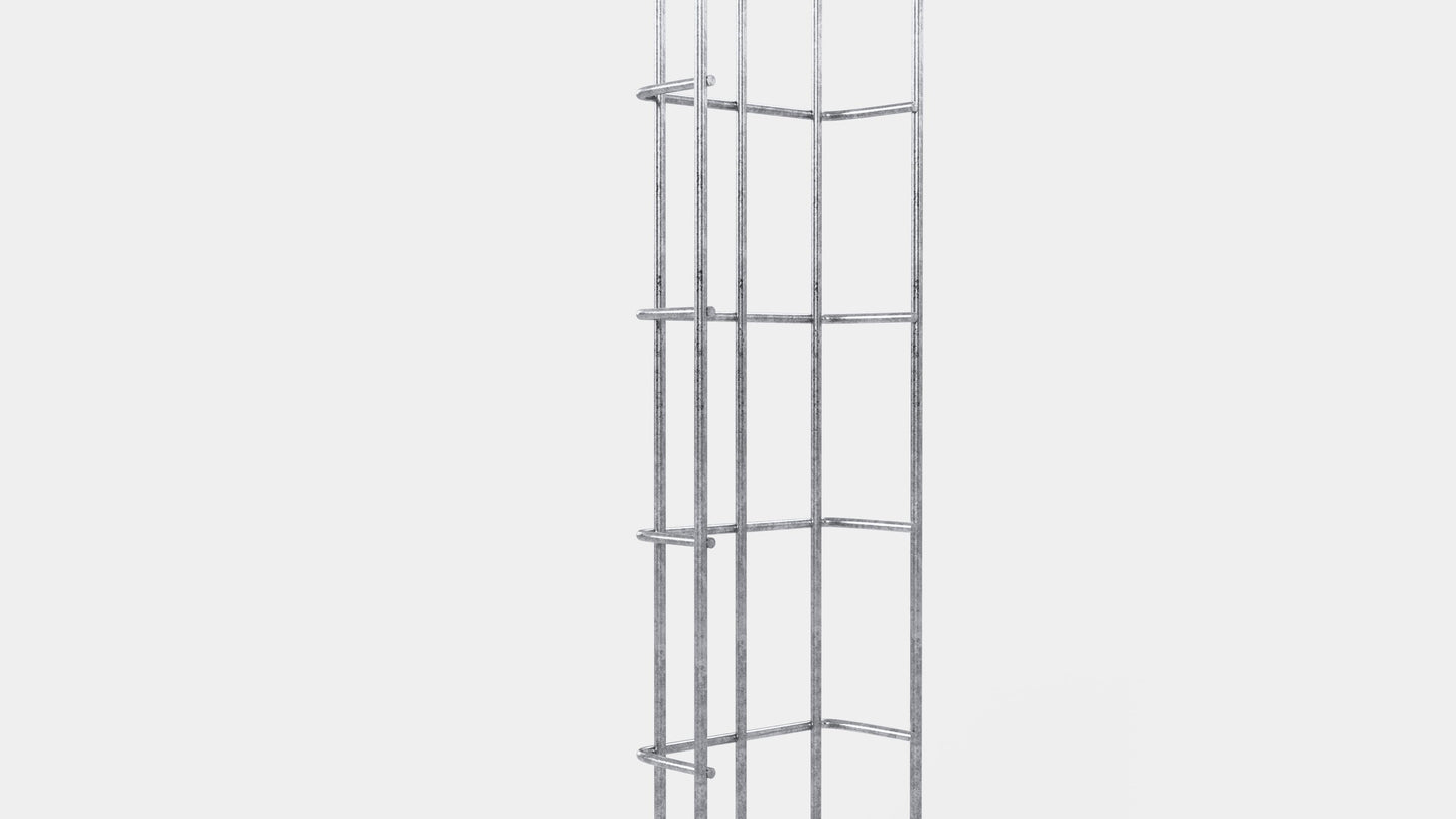 Spaljé Höjd 110 cm, djup 5 cm, maskstorlek 5 x 10 cm