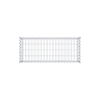 Gabion 100 cm x 30 cm x 40 cm (L x H x P), mailles 5 cm x 10 cm, spirale