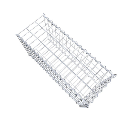 Gabbione aggiuntivo tipo 2 80 cm x 40 cm x 30 cm (L x A x P), maglia 5 cm x 10 cm, spirale
