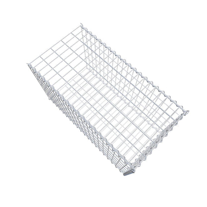 Gabbione aggiuntivo tipo 2 100 cm x 60 cm x 50 cm (L x A x P), maglia 5 cm x 10 cm, spirale