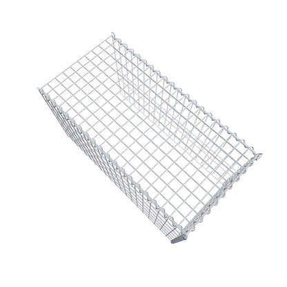 Gabion rapporté type 4 100 cm x 60 cm x 50 cm (L x H x P), mailles 5 cm x 10 cm, spirale