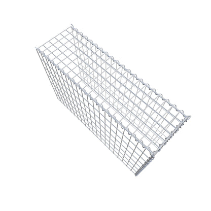 Gabion rapporté type 4 100 cm x 70 cm x 30 cm (L x H x P), mailles 5 cm x 10 cm, spirale