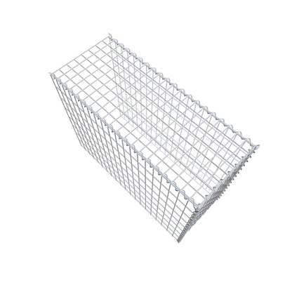 Extra gabion typ 4 100 cm x 80 cm x 40 cm (L x H x D), maskstorlek 5 cm x 10 cm, spiral