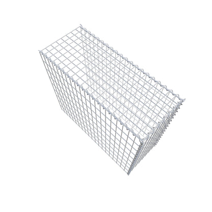 Extra gabion typ 4 100 cm x 90 cm x 40 cm (L x H x D), maskstorlek 5 cm x 10 cm, spiral