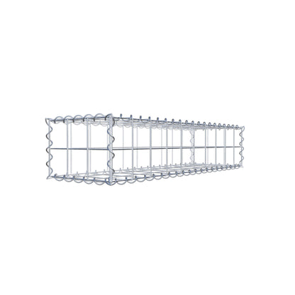 Gabion 100 cm x 20 cm x 30 cm (L x H x P), mailles 10 cm x 10 cm, spirale
