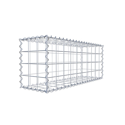 Gabião 100 cm x 40 cm x 30 cm (C x A x P), malhagem 10 cm x 10 cm, espiral