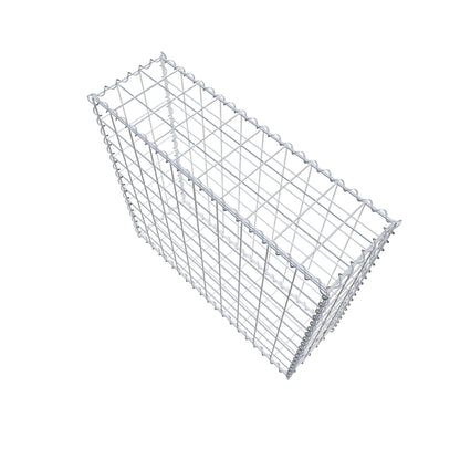 Gabion 100 cm x 90 cm x 30 cm (L x H x D), mesh size 10 cm x 10 cm, spiral