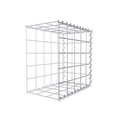 Gavión adicional tipo 2 50 cm x 50 cm x 30 cm (L x A x P), malla 10 cm x 10 cm, en espiral