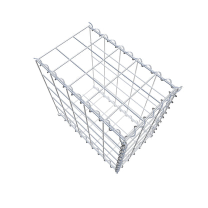 Gavión adicional tipo 2 50 cm x 50 cm x 30 cm (L x A x P), malla 10 cm x 10 cm, en espiral