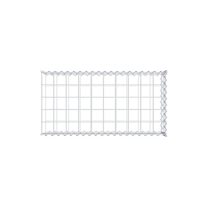 Gabião tipo 2 100 cm x 20 cm x 50 cm (C x A x P), malhagem 10 cm x 10 cm, espiral