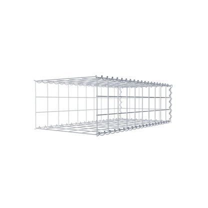 Gavión complementario tipo 2 100 cm x 30 cm x 50 cm (L x A x P), malla 10 cm x 10 cm, espiral