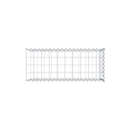 Grown-on gabion type 2 100 cm x 40 cm x 40 cm (L x H x D), mesh size 10 cm x 10 cm, spiral