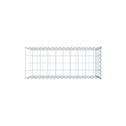 Anbaugabione Typ 2 100 cm x 50 cm x 40 cm (L x H x T), Maschenweite 10 cm x 10 cm, Spirale