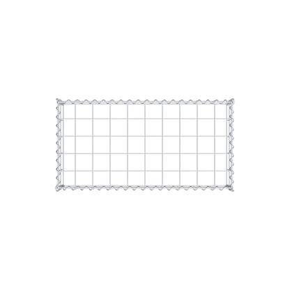 Grown-on gabion type 3 100 cm x 20 cm x 50 cm (L x H x D), mesh size 10 cm x 10 cm, spiral