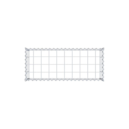 Anbaugabione Typ 3 100 cm x 30 cm x 40 cm (L x H x T), Maschenweite 10 cm x 10 cm, Spirale