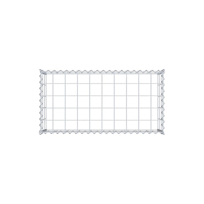 Grown-on gabion type 3 100 cm x 30 cm x 50 cm (L x H x D), mesh size 10 cm x 10 cm, spiral