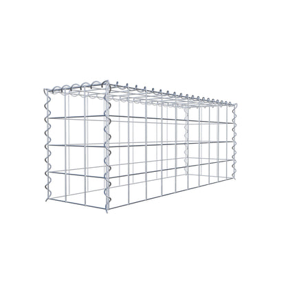 Extra gabion typ 3 100 cm x 40 cm x 30 cm (L x H x D), maskstorlek 10 cm x 10 cm, spiral