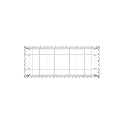 Gabbione aggiuntivo tipo 3 100 cm x 50 cm x 40 cm (L x H x P), maglia 10 cm x 10 cm, spirale