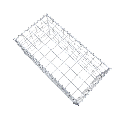 Grown-on gabion type 3 100 cm x 50 cm x 50 cm (L x H x D), mesh size 10 cm x 10 cm, spiral