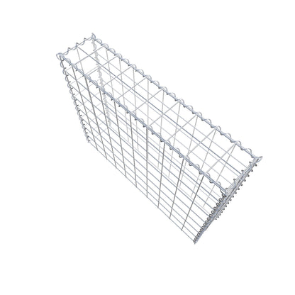 Gavión adulto tipo 3 100 cm x 80 cm x 20 cm (largo x alto x profundidad), tamaño de malla 10 cm x 10 cm, espiral