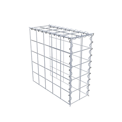 Gavión adicional tipo 4 50 cm x 50 cm x 20 cm (L x A x P), malla 10 cm x 10 cm, en espiral