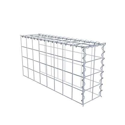 Gavión complementario tipo 4 80 cm x 40 cm x 20 cm (L x A x P), malla 10 cm x 10 cm, en espiral