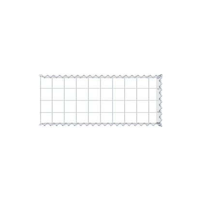 Gabbione aggiuntivo tipo 4 100 cm x 20 cm x 40 cm (L x A x P), maglia 10 cm x 10 cm, spirale