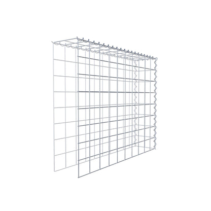 Gavión complementario tipo 4 100 cm x 80 cm x 20 cm (L x A x P), malla 10 cm x 10 cm, espiral