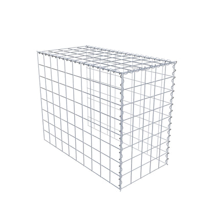 Grown-on gabion type 4 100 cm x 80 cm x 50 cm (L x H x D), mesh size 10 cm x 10 cm, spiral