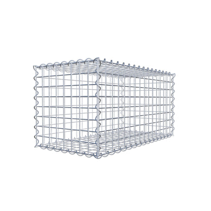Gabion 80 cm x 40 cm x 40 cm (L x H x P), mailles 5 cm x 5 cm, spirale