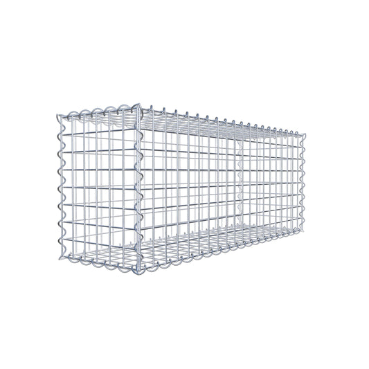 Gabion 100 cm x 40 cm x 30 cm (L x H x D), mesh size 5 cm x 5 cm, spiral